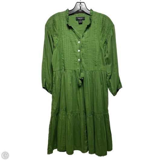 Dress Casual Midi By Karen Kane In Green, Size: XS