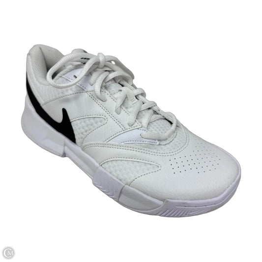 Shoes Athletic By Nike In White, Size: 8