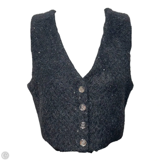 Vest Designer By Sandro In Black, Size: 4 (Sandro 1)