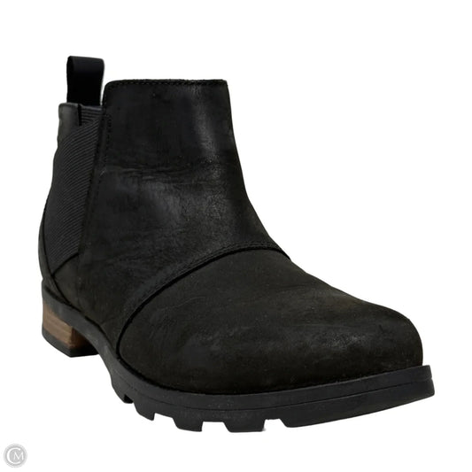 Emelie Chelsea Waterproof Boots By Sorel In Black, Size: 7.5