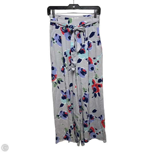 Pants Wide Leg By Elevenses In Floral Print, Size: 0