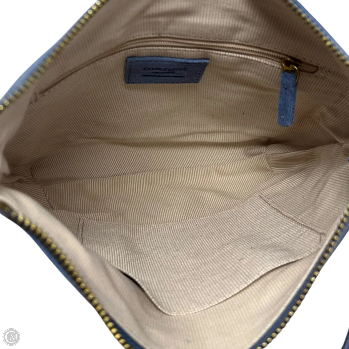 Suede Handbag Leather By Margot, Size: Medium
