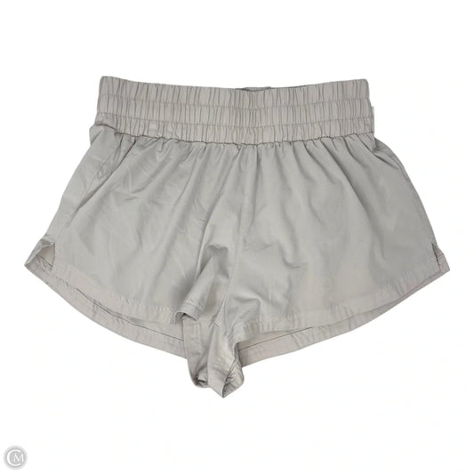 Athletic Shorts By Varley In Cream, Size: Xs