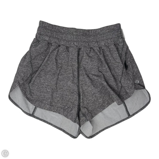 Athletic Shorts By Lululemon In Grey, Size: 4