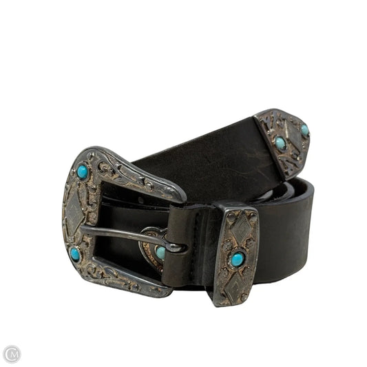Leather Belt By Saks Fifth Avenue, Size: Medium