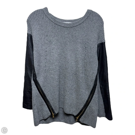 Sweater Designer By Milly In Grey, Size: S