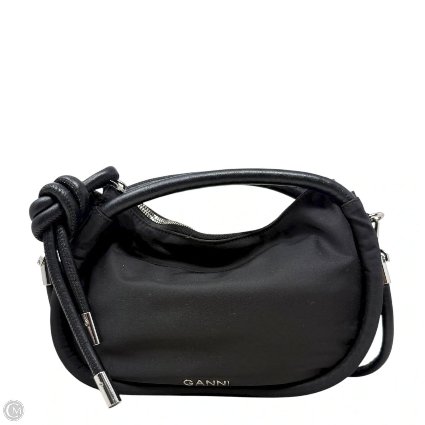 Knot Mini Bag By Ganni, Size: Small