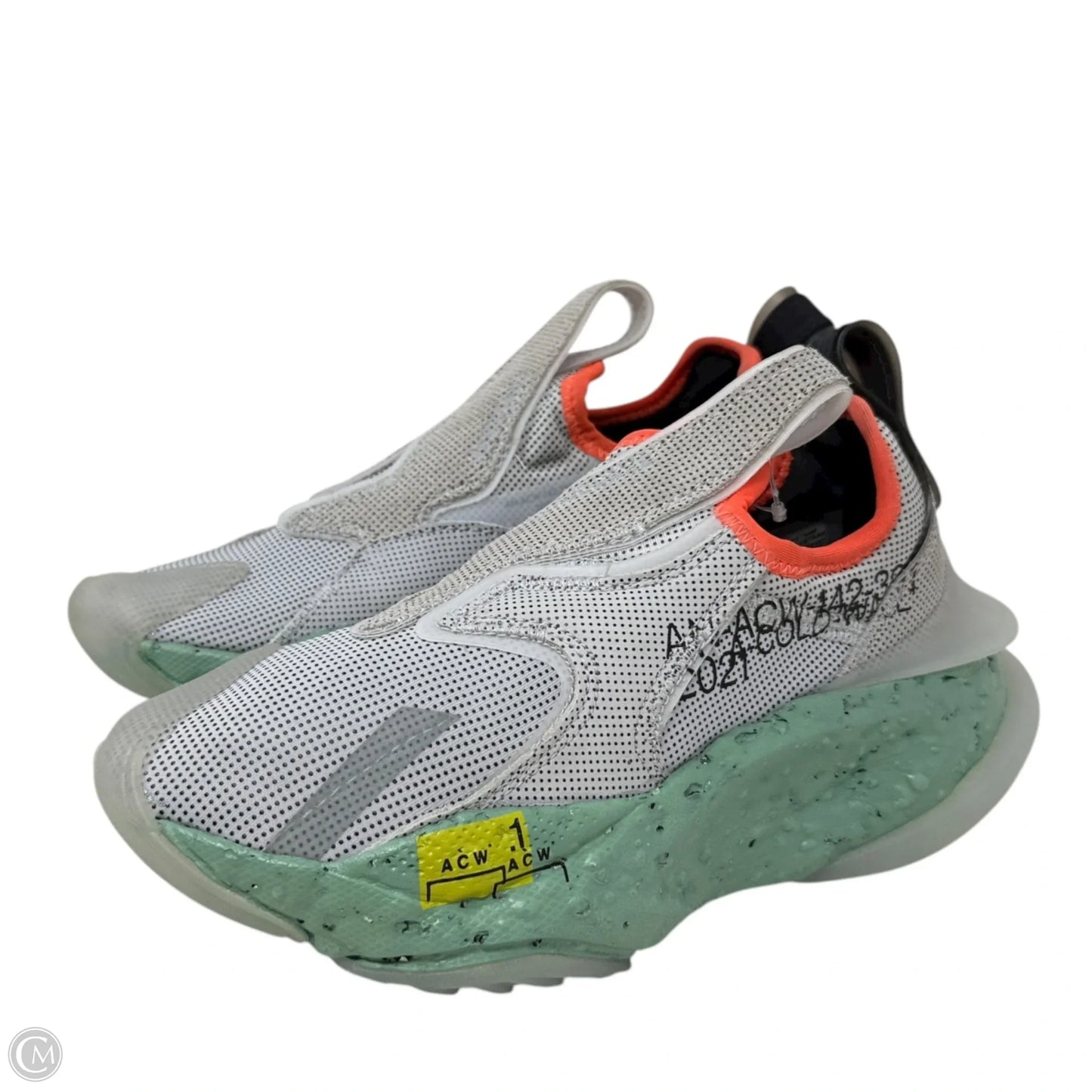 Aeon Active CX Sneakers By Converse X A-COLD-WALL In Micro Chip and Healing Jade, Size: 5.5