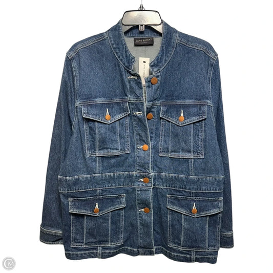 Jacket Denim By Lane Bryant In Blue Denim, Size: 18