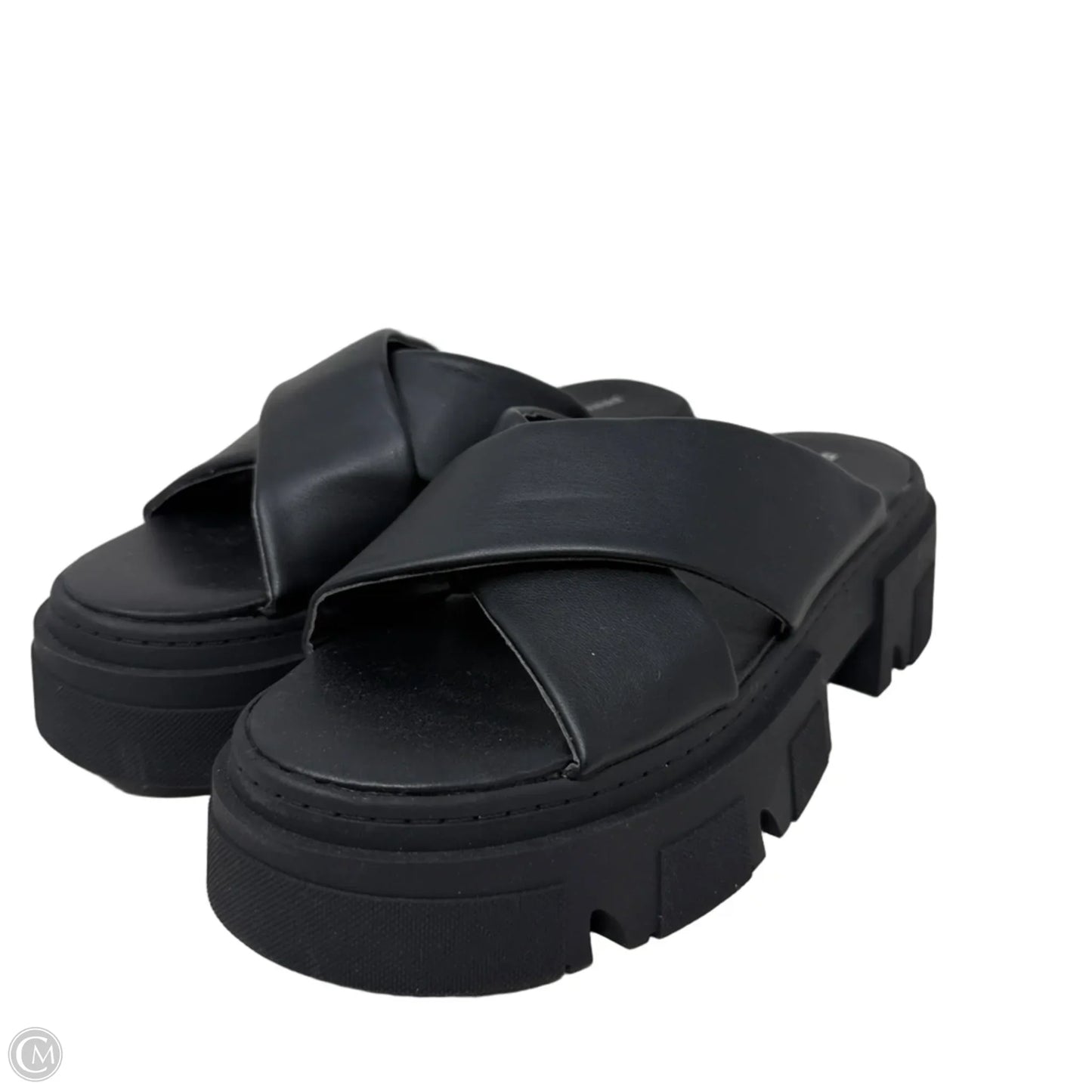 Noemi Sandals By Princess Polly In Black, Size: 7