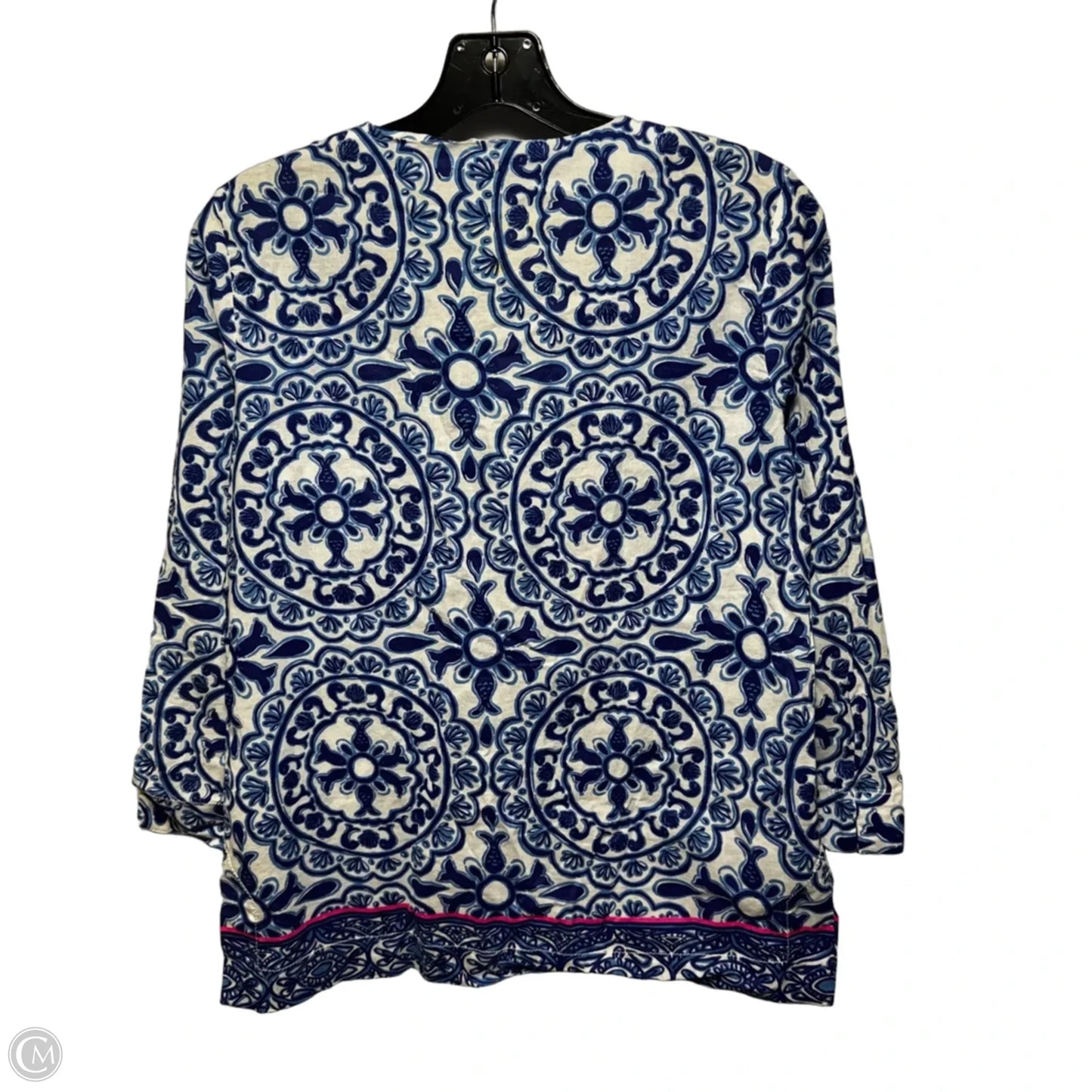 Amelia Island Tunic Top Designer By Lilly Pulitzer In Resort White
Pooling Around, Size: S