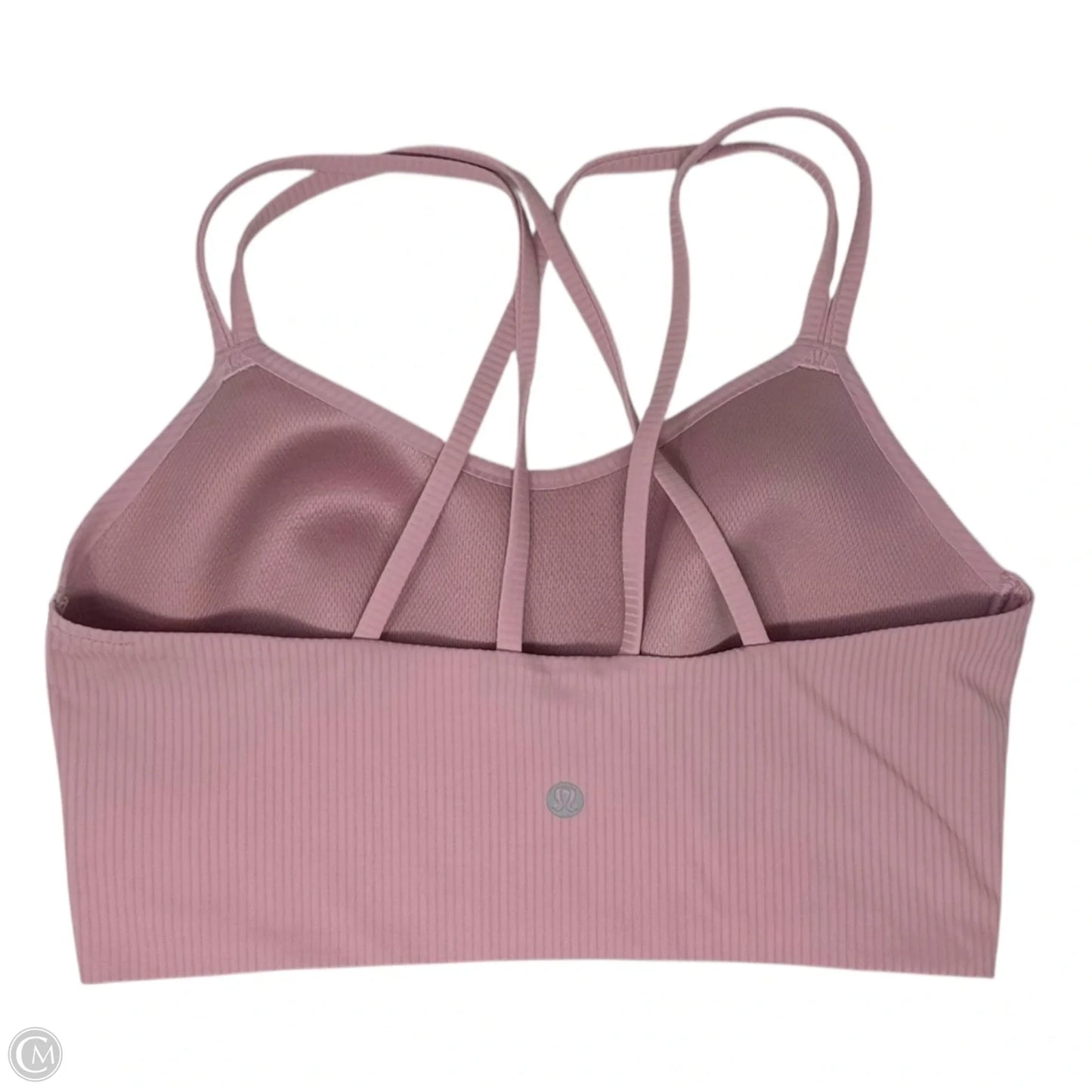 Athletic Bra By Lululemon In Pink, Size: M