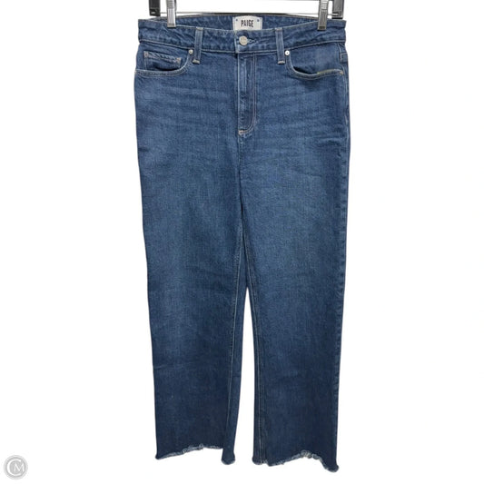 Leenah Ankle Jeans By Paige In Blue Denim, Size: 8/29