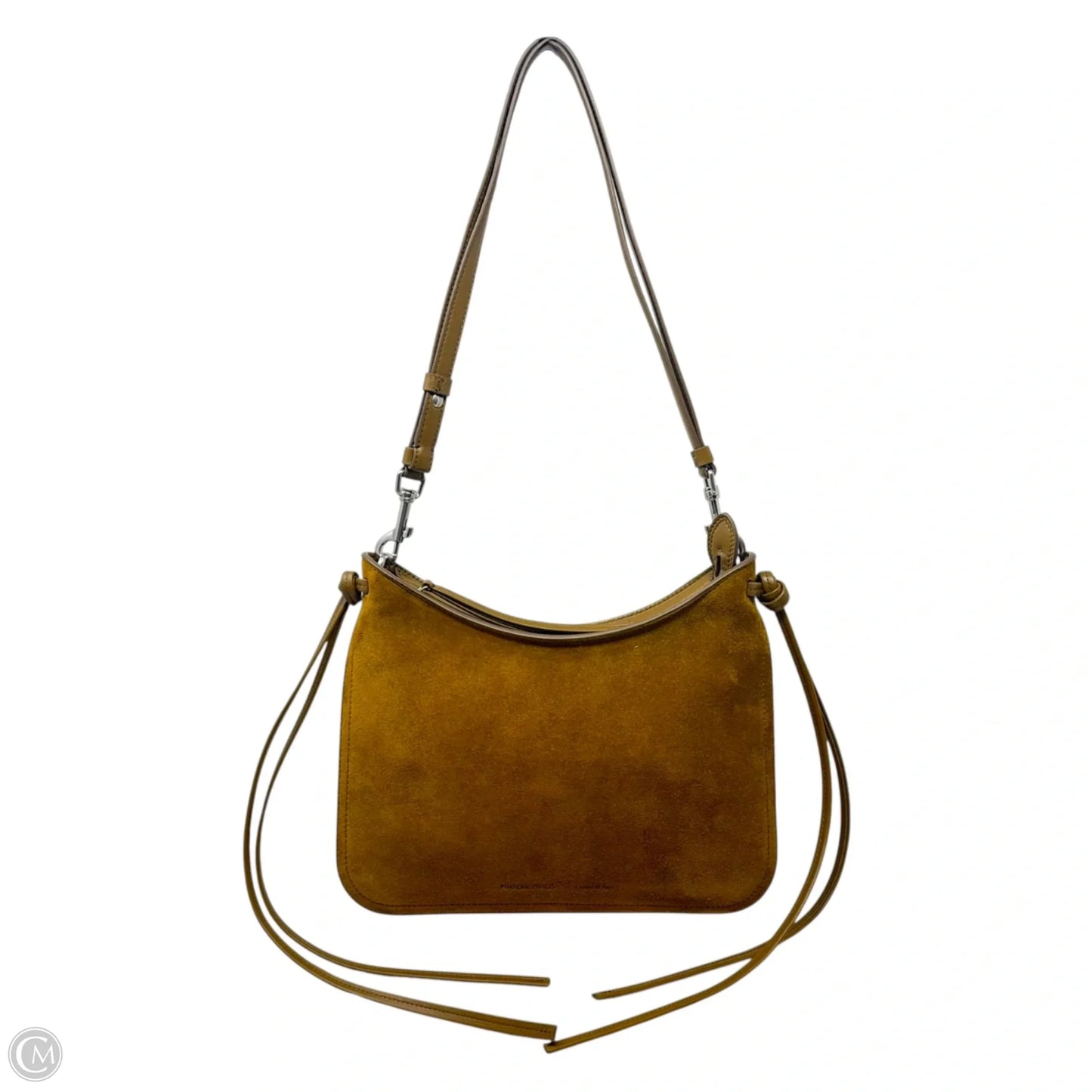 The Small Gig Bag By Phoebe Philo in Toffee Suede, Size: Medium