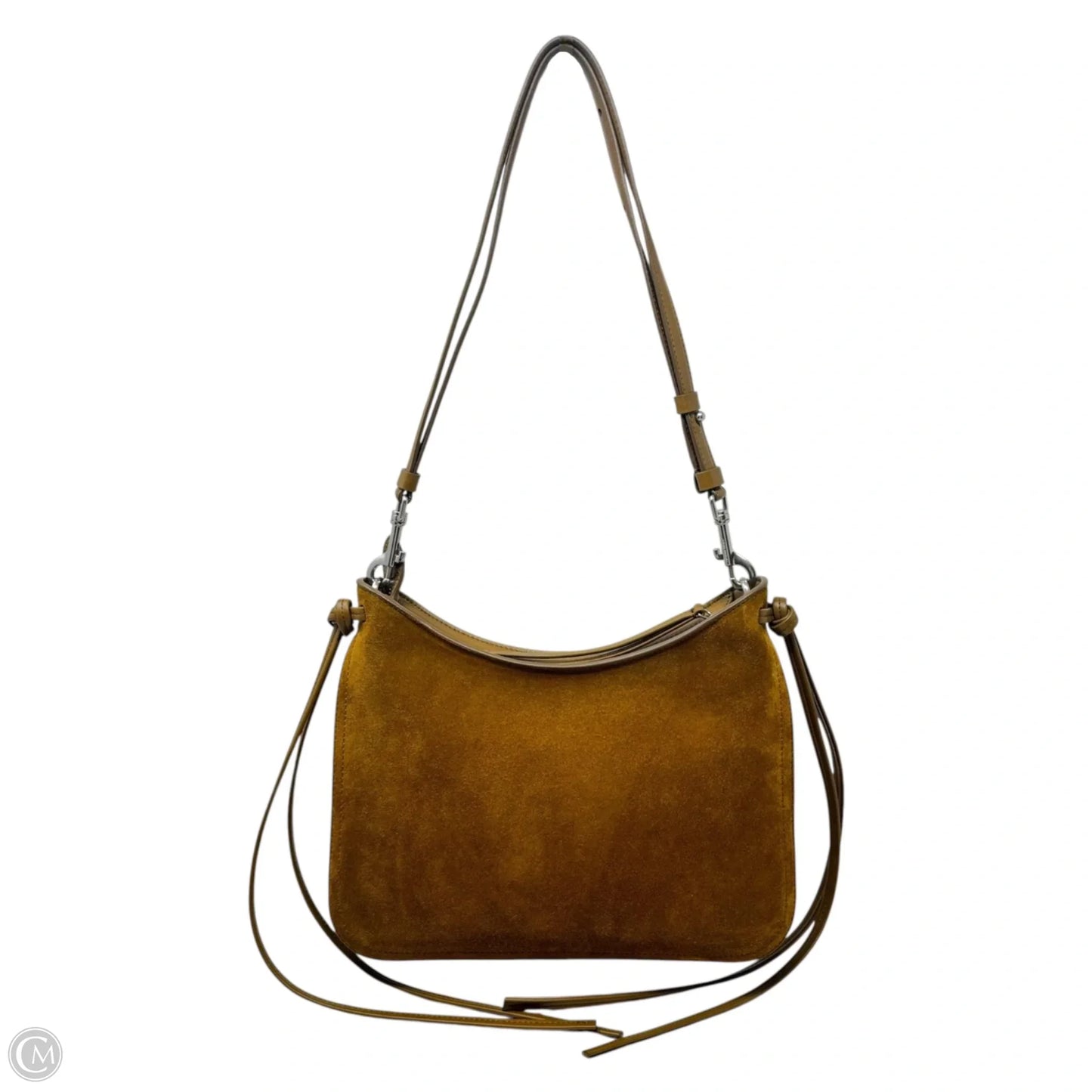 The Small Gig Bag By Phoebe Philo in Toffee Suede, Size: Medium