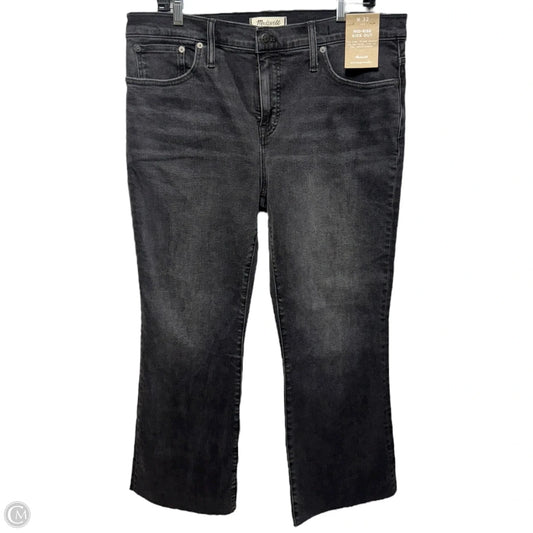 Mid-Rise Kick Out Jeans By Madewell In Grey, Size: 14/32