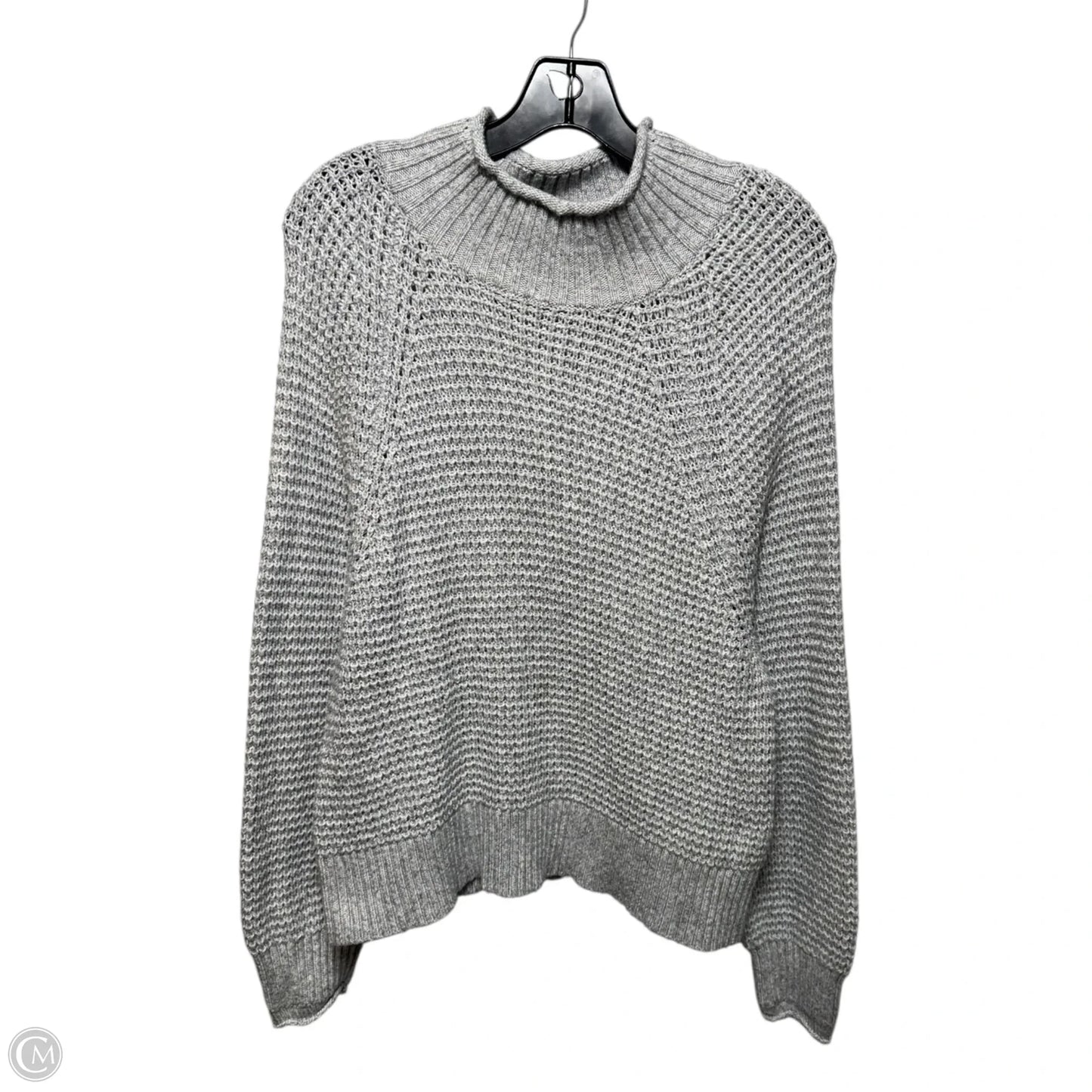 Sweater By American Eagle In Grey, Size: L