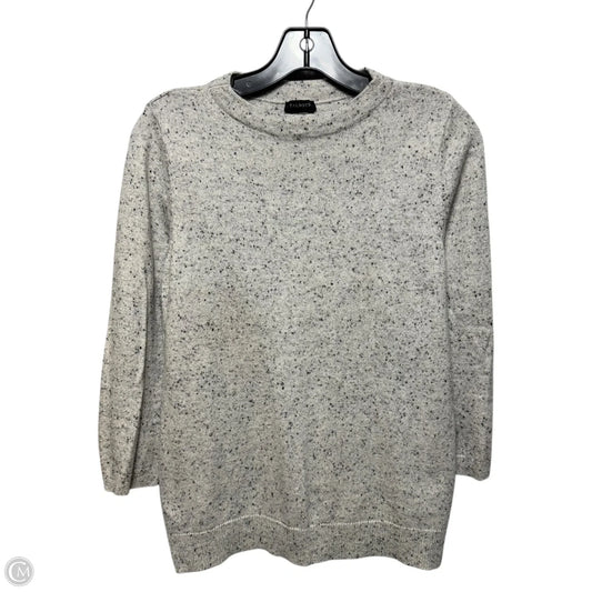 Sweater Cashmere By Talbots In Grey, Size: M