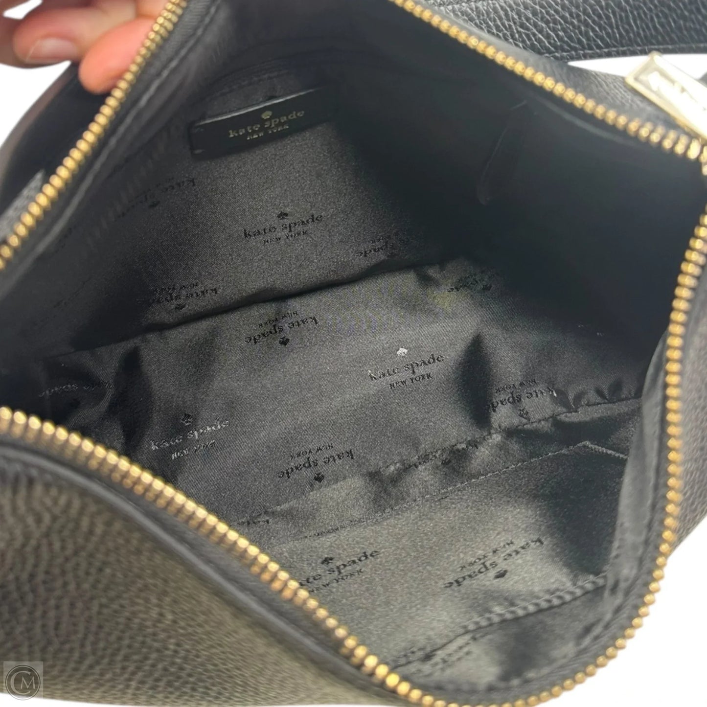 Janie Pebbled Leather Shoulder Bag Designer By Kate Spade, Size: Medium