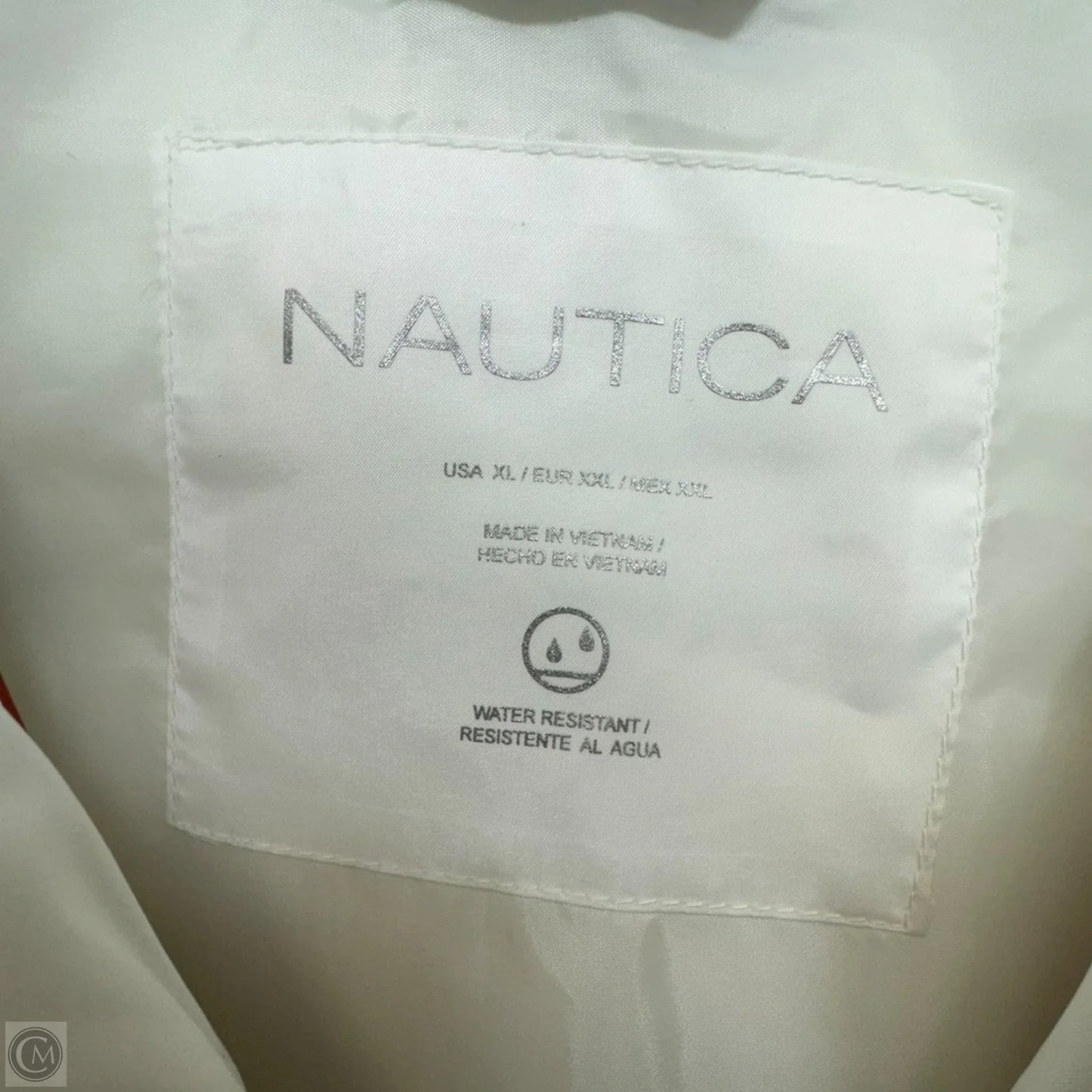 Jacket Puffer & Quilted By Nautica In White, Size: Xl
