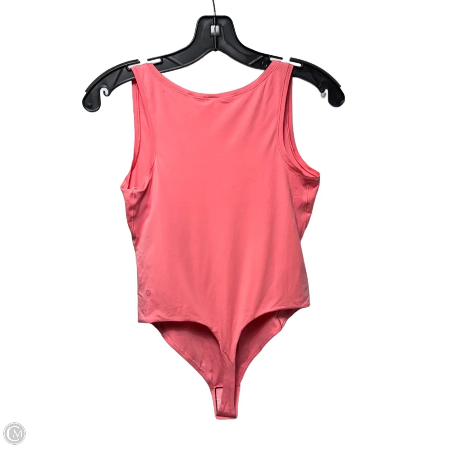Wundermost Nulu Square-Neck Bodysuit Sleeveless Thong By Lululemon In Pink, Size: M
