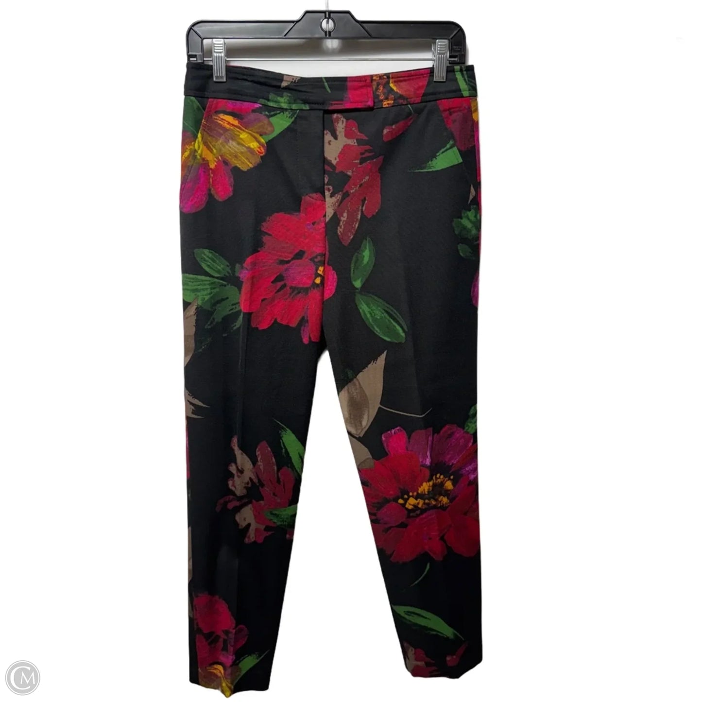 Sheree Mid-Rise Ankle Pants By Trina Turk In Floral Print, Size: 2