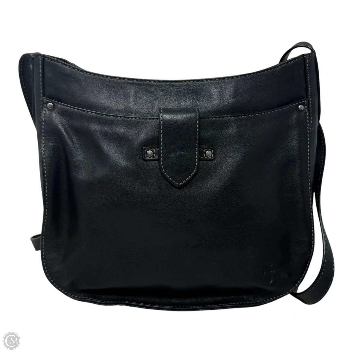 AS IS Casey Leather Crossbody Bag Designer By Frye, Size: Medium