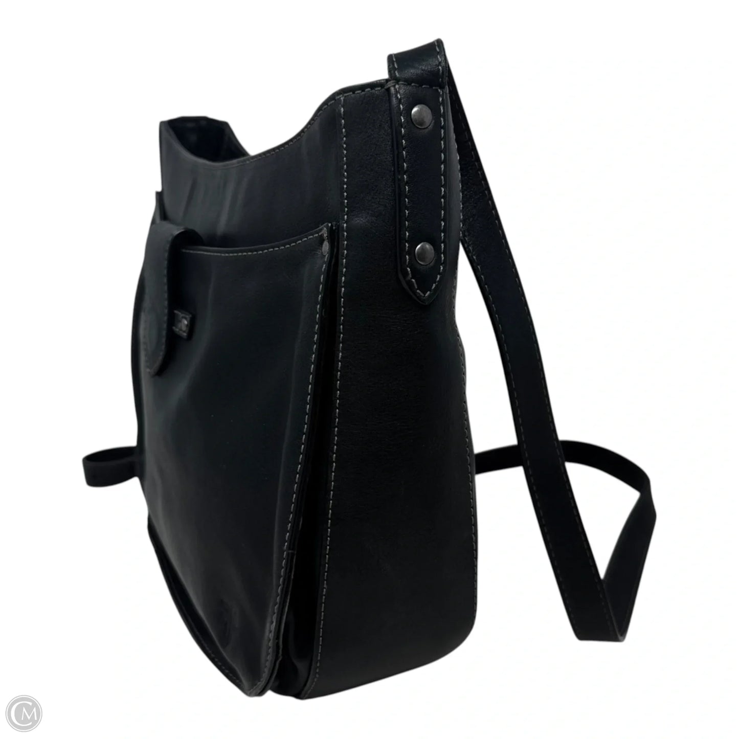 AS IS Casey Leather Crossbody Bag Designer By Frye, Size: Medium