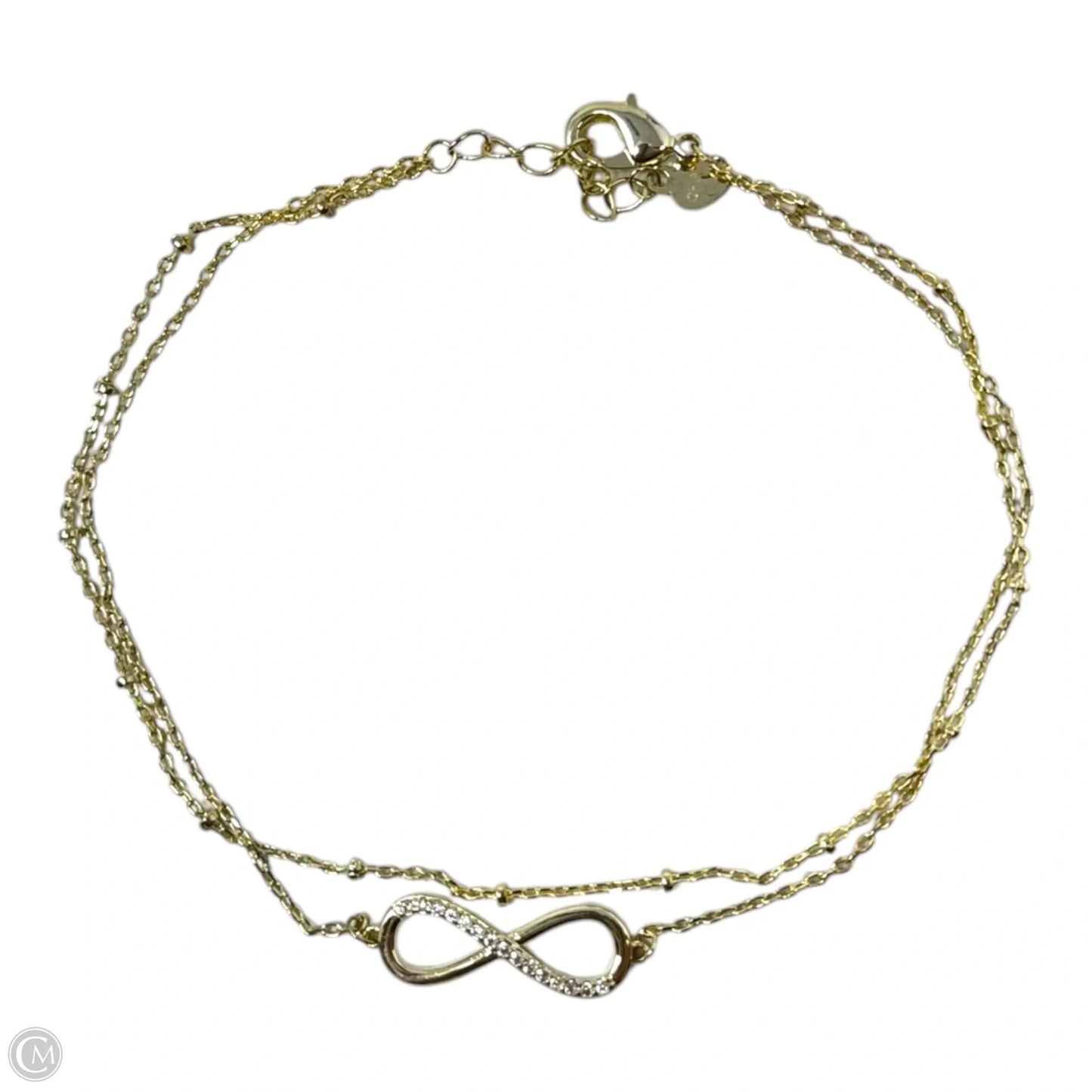 Infinity Gold Tone Anklet