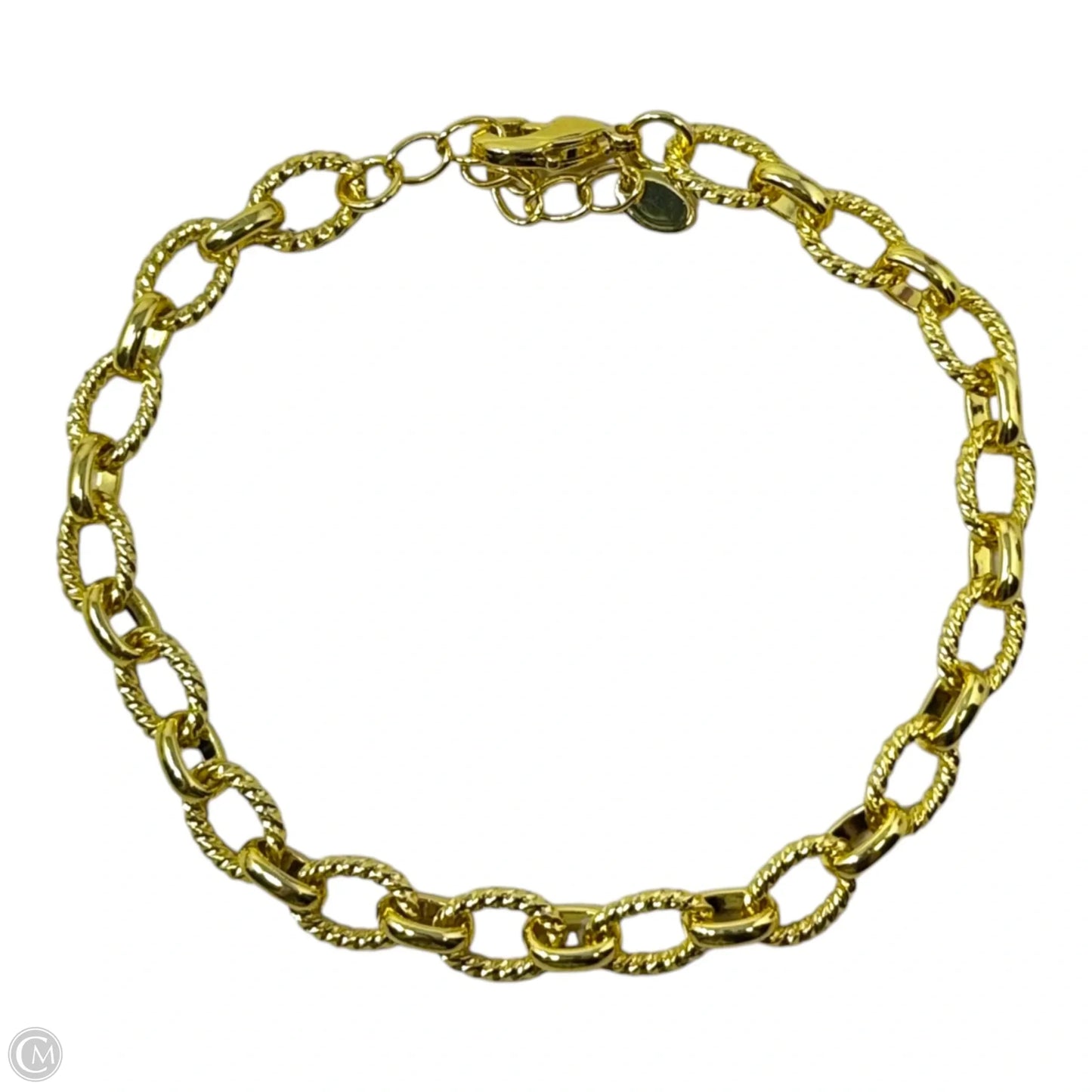 Gold Tone Chain Bracelet