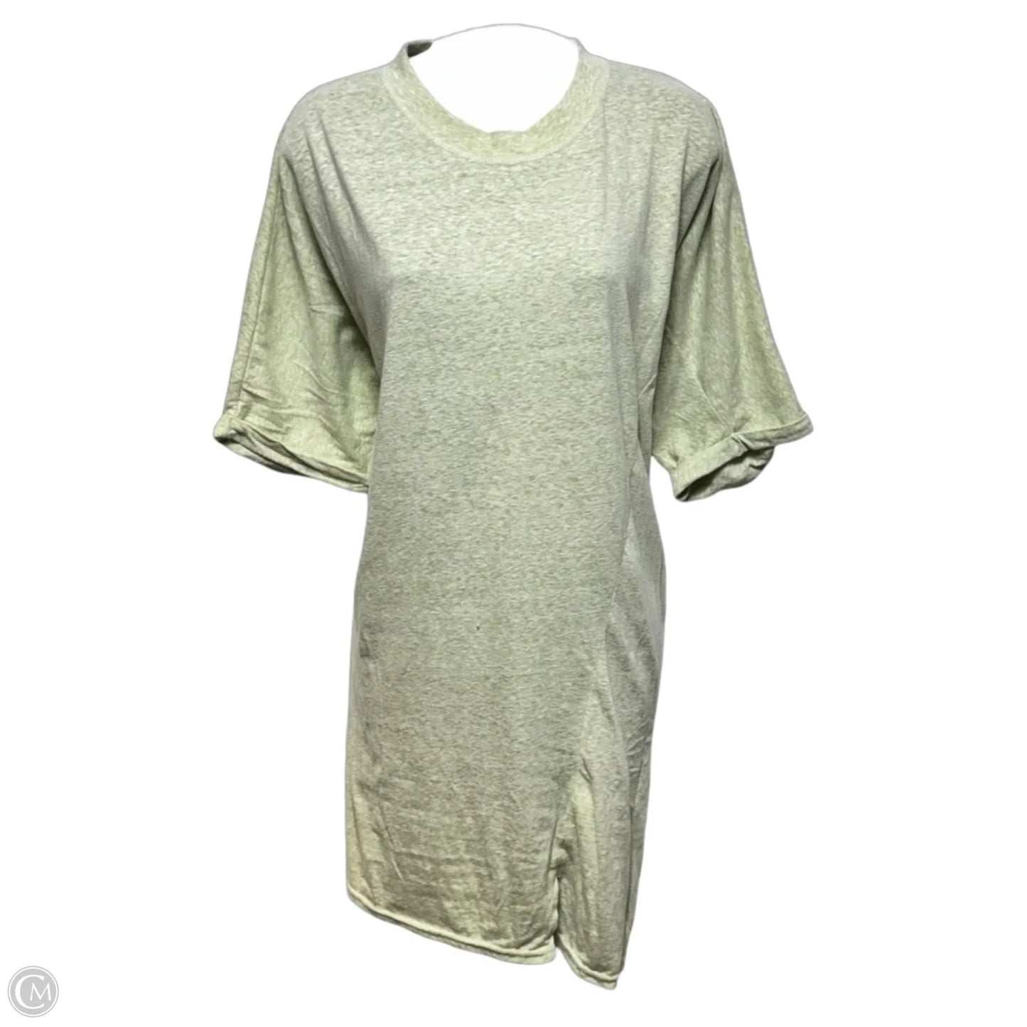 Asymmetrical Tunic Short Sleeve By We The Free In Green, Size: Xs