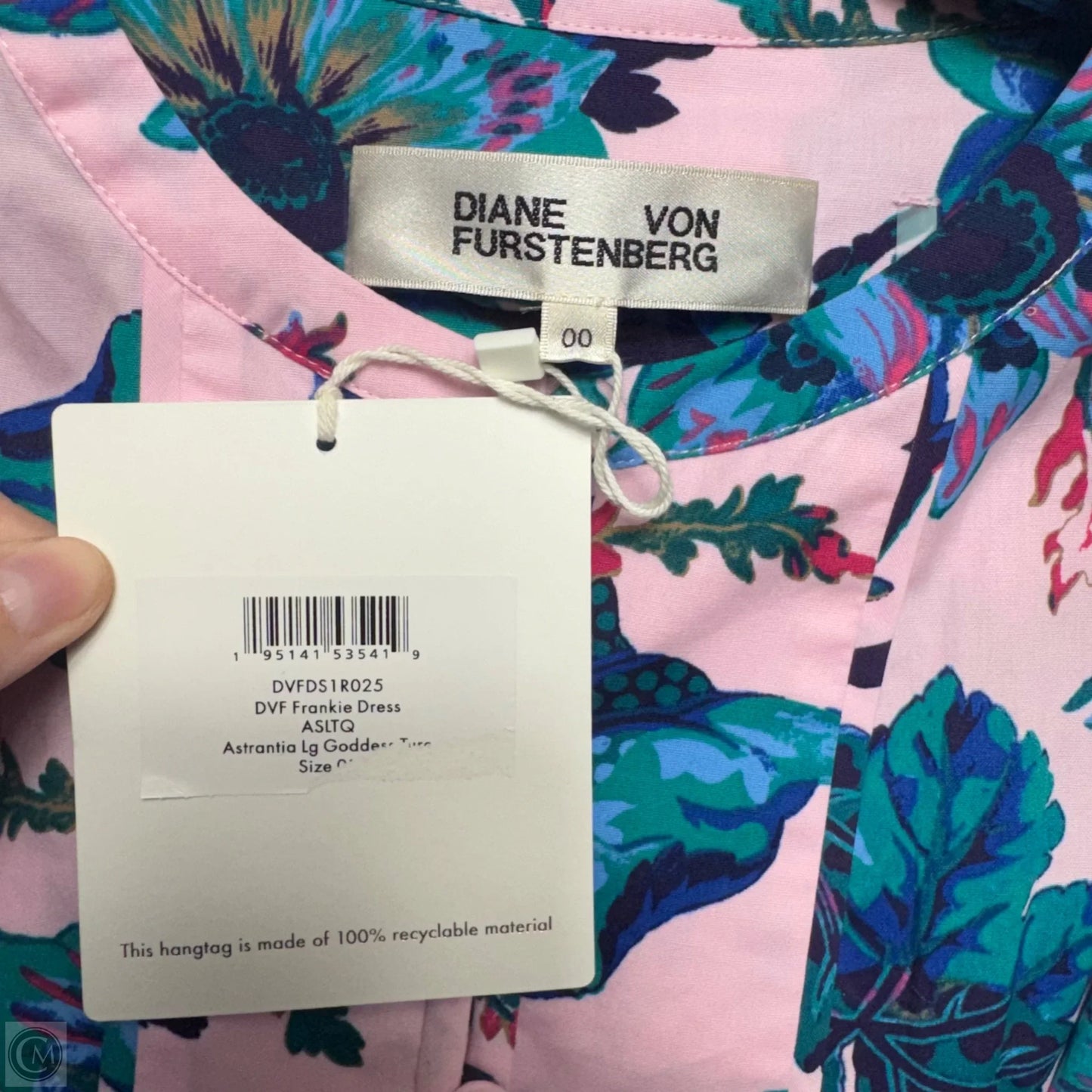 Frankie Maxi Dress Designer By Diane Von Furstenberg In Floral Print, Size: 00