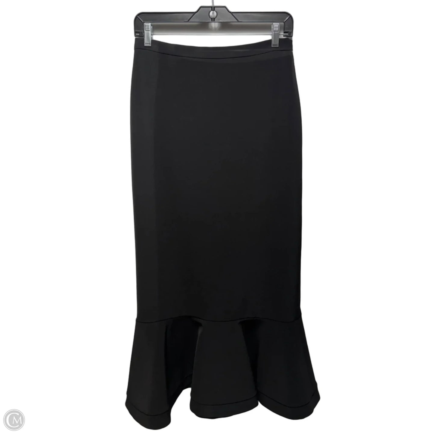 Peplum Skirt Maxi By Saloni In Black, Size: 6
