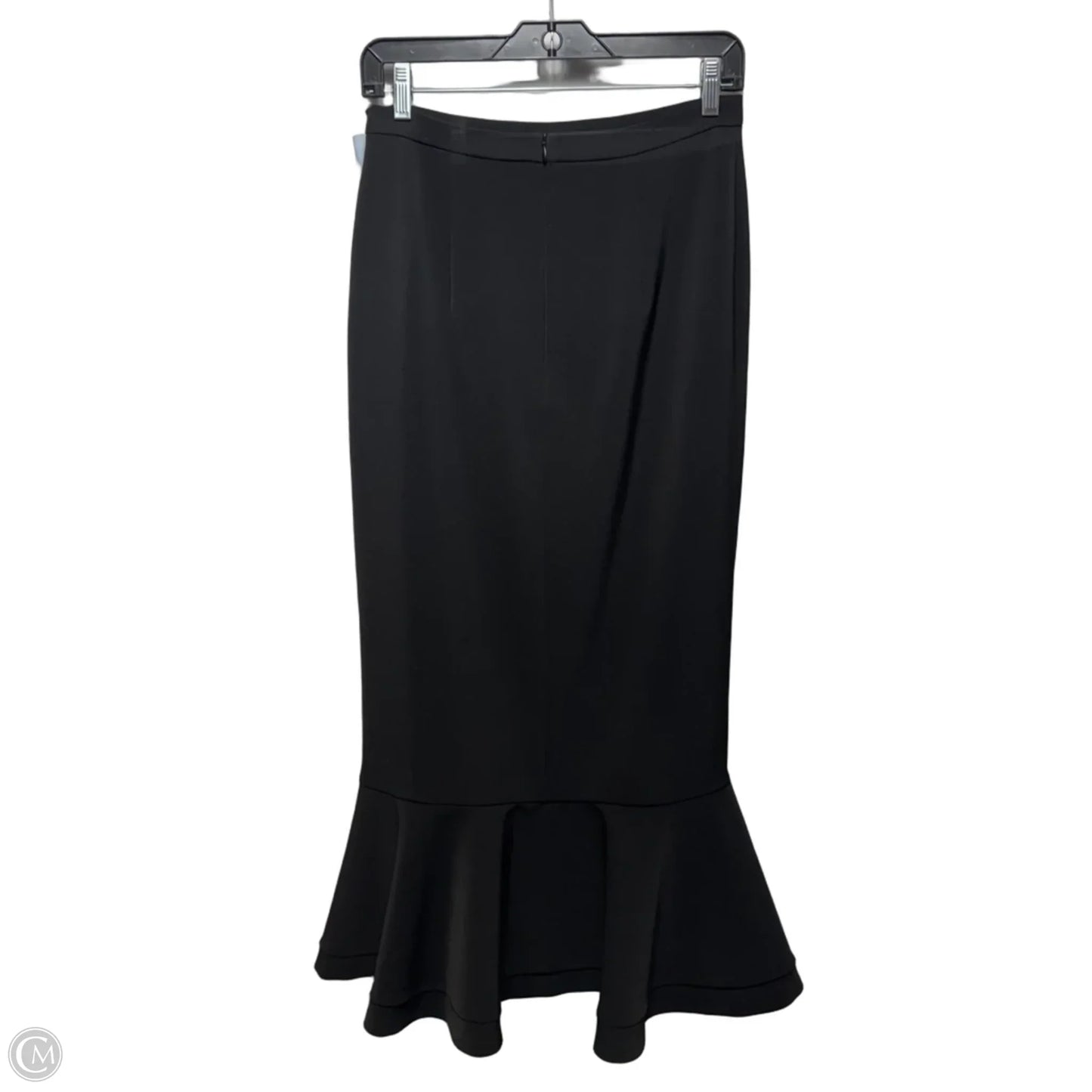 Peplum Skirt Maxi By Saloni In Black, Size: 6