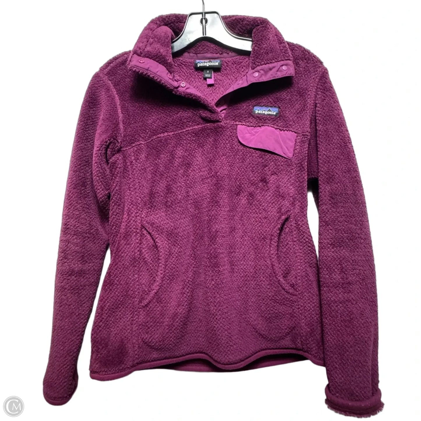 Athletic Jacket By Patagonia In Purple, Size: S