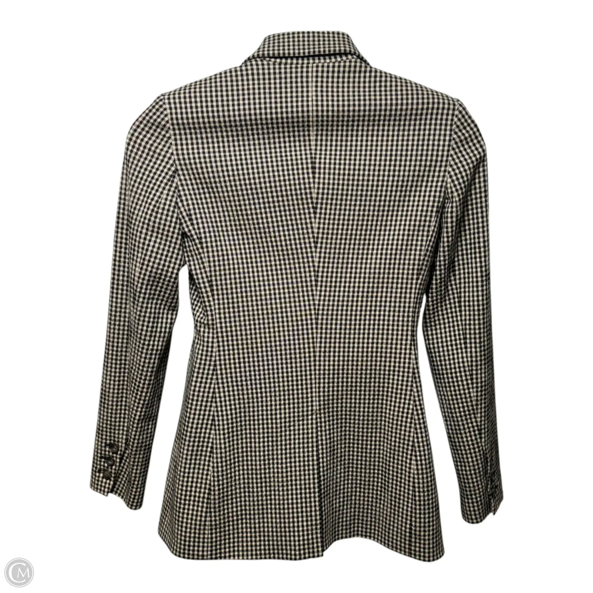 Blazer By Pearl In Checkered Pattern, Size: 8