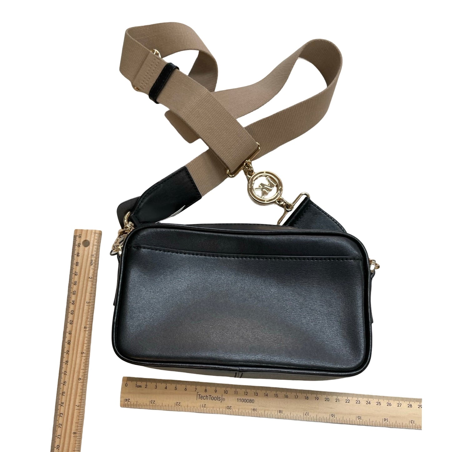 Handbag Designer By Michael Kors In Black, Size:Medium