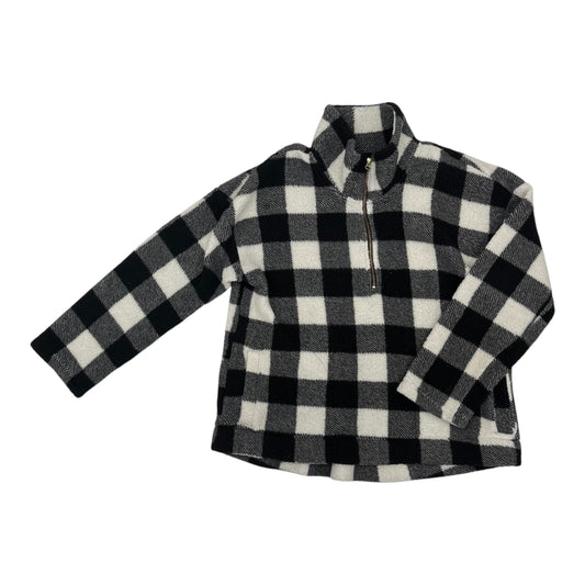 Jacket Fleece By Old Navy In Plaid Pattern, Size:Xl