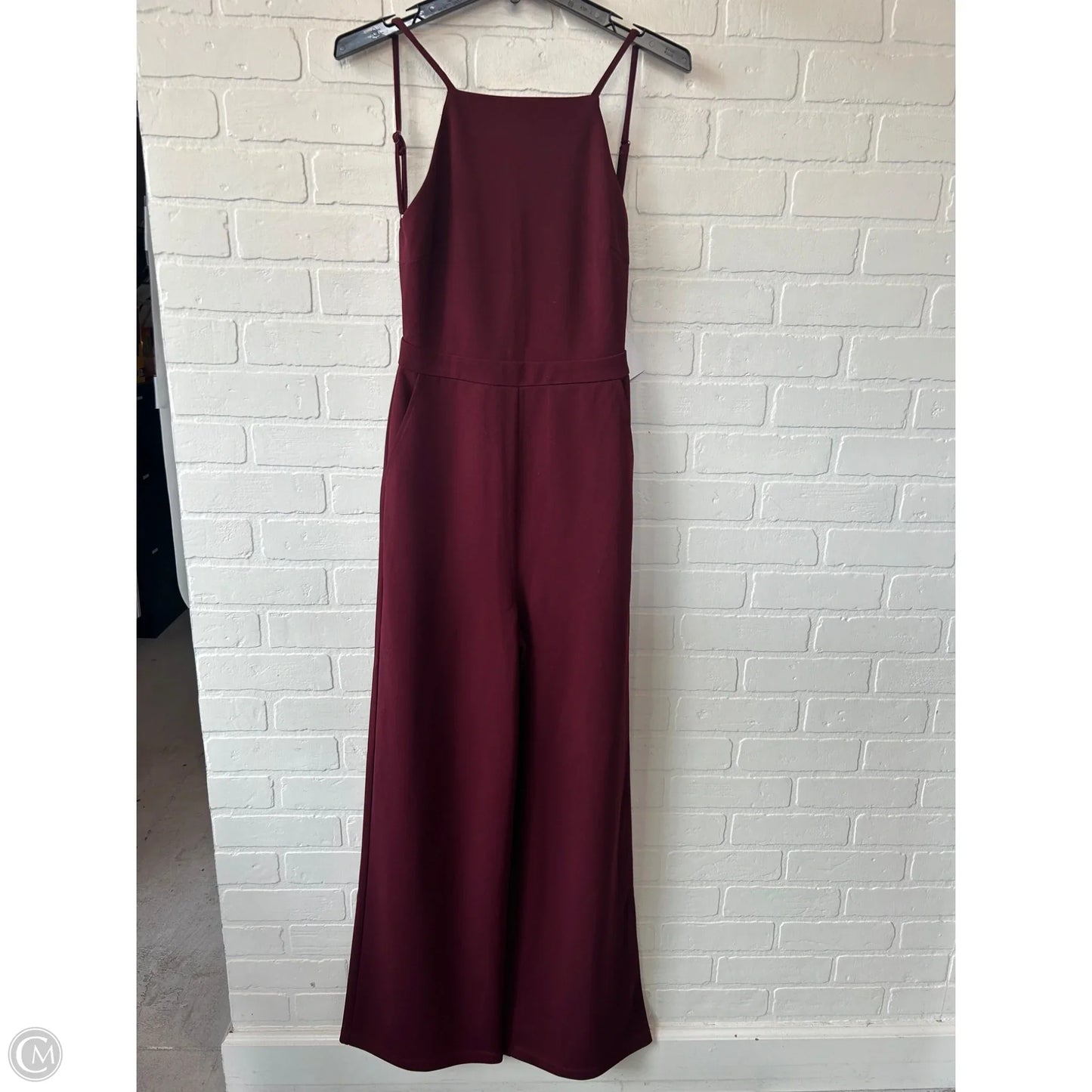 Jumpsuit By Lulus In Maroon, Size: Xs