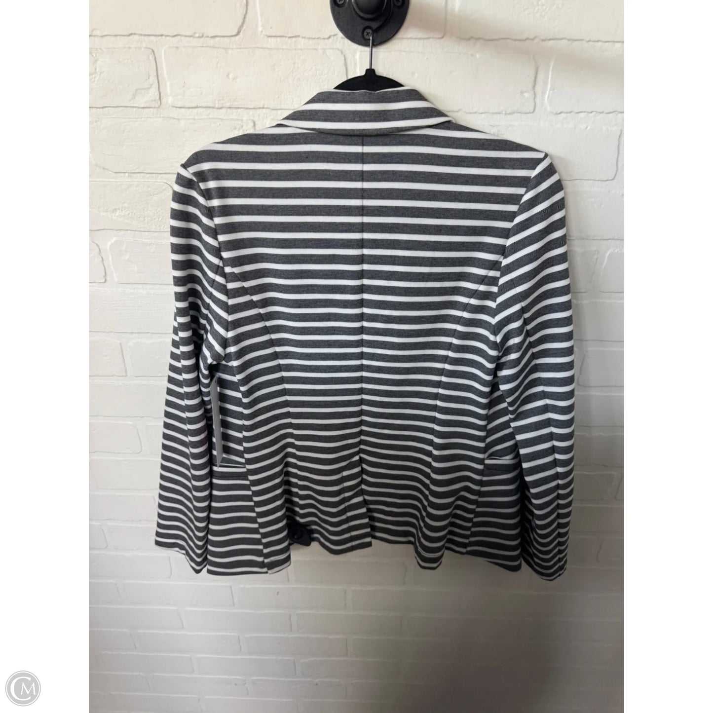 Blazer By Doe & Rae In Grey & White, Size: S