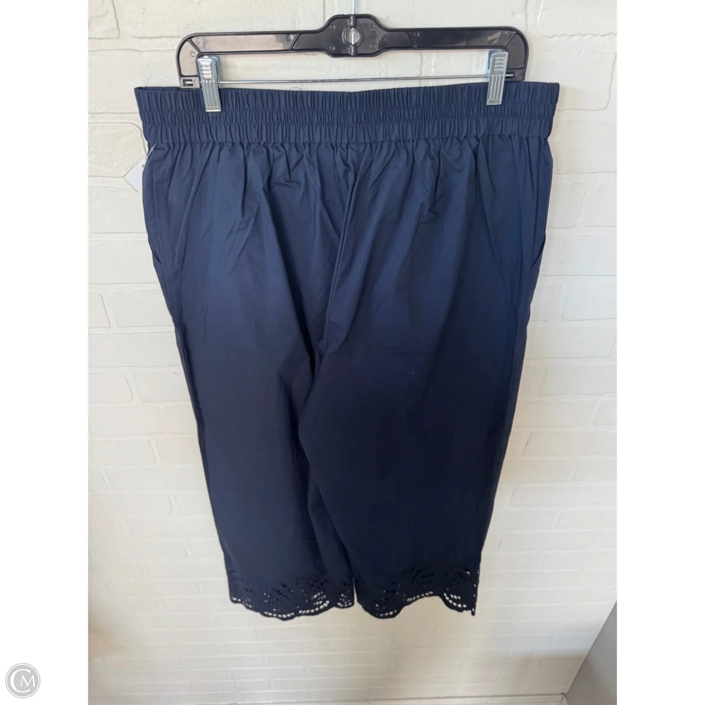 Pants Wide Leg By Talbots In Blue, Size: 12