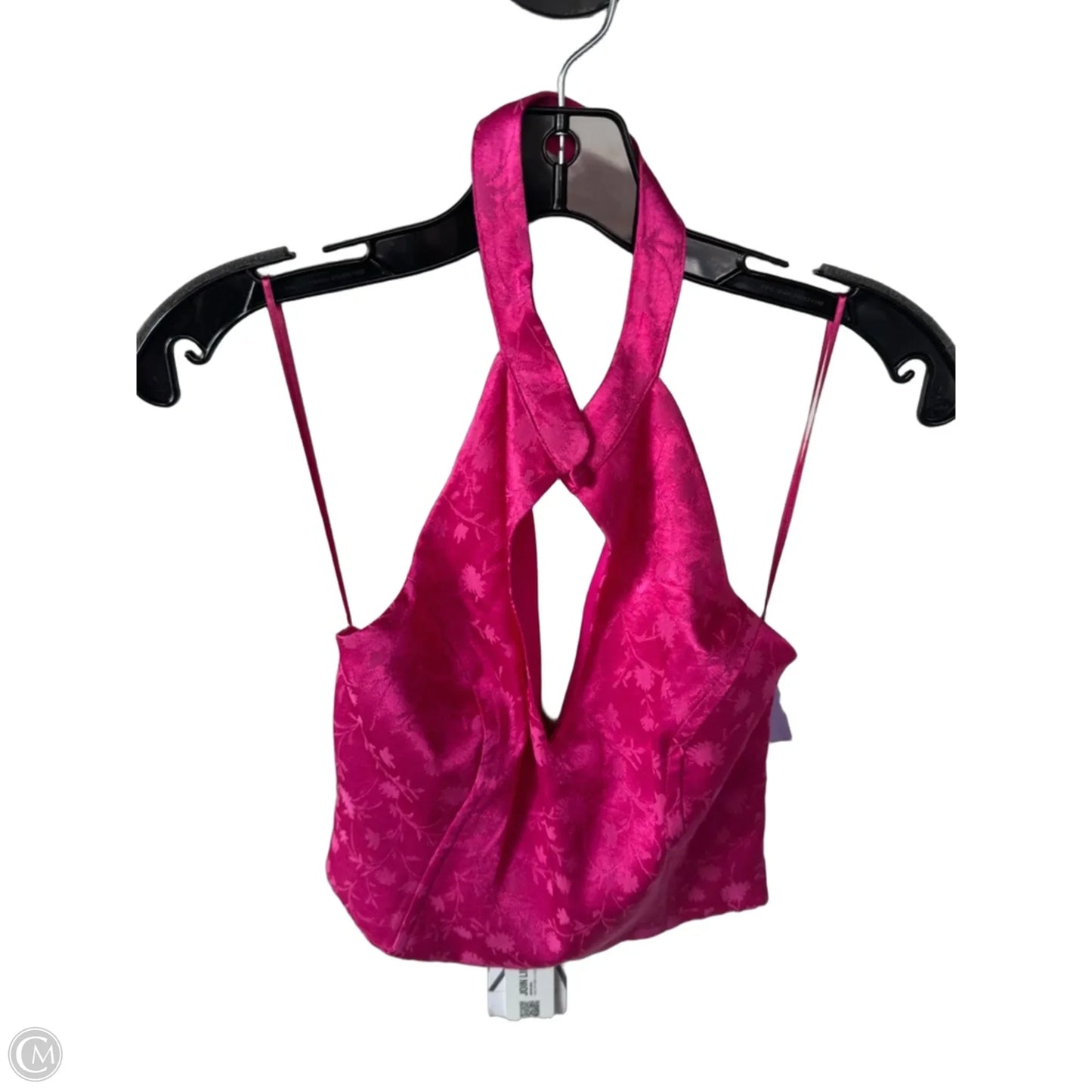 Top Sleeveless By Zara In Pink, Size: S
