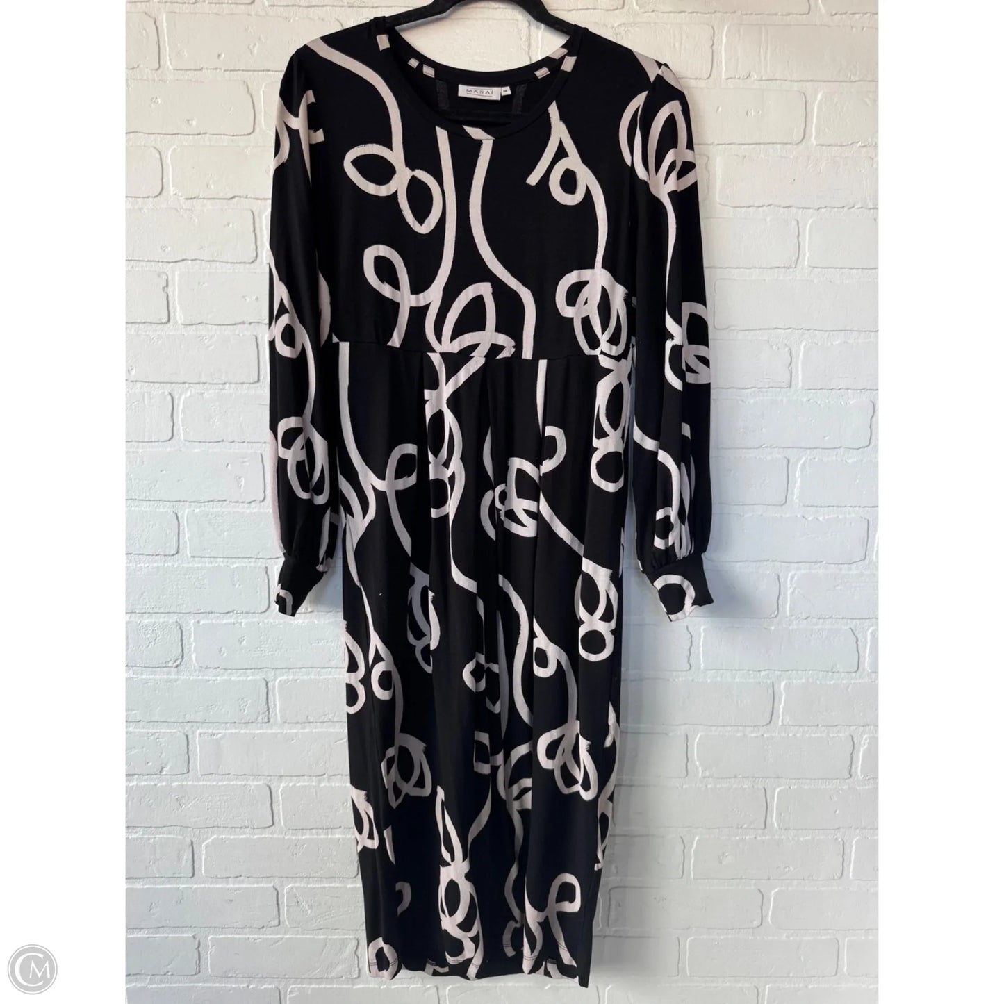 Dress Work By Cmc In Black & Cream, Size: M