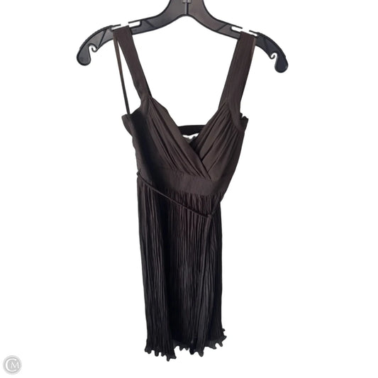 Dress Party Midi By White House Black Market In Brown, Size: Xs