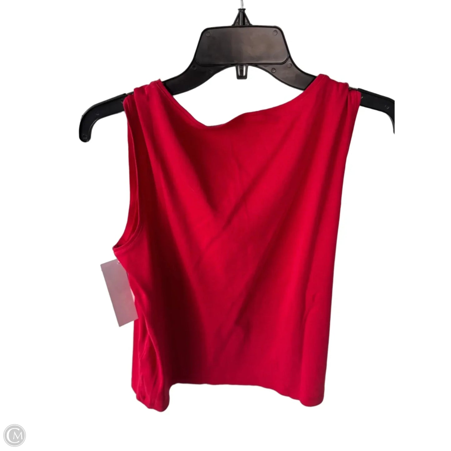 Top Sleeveless Basic By Chicos In Red, Size: M