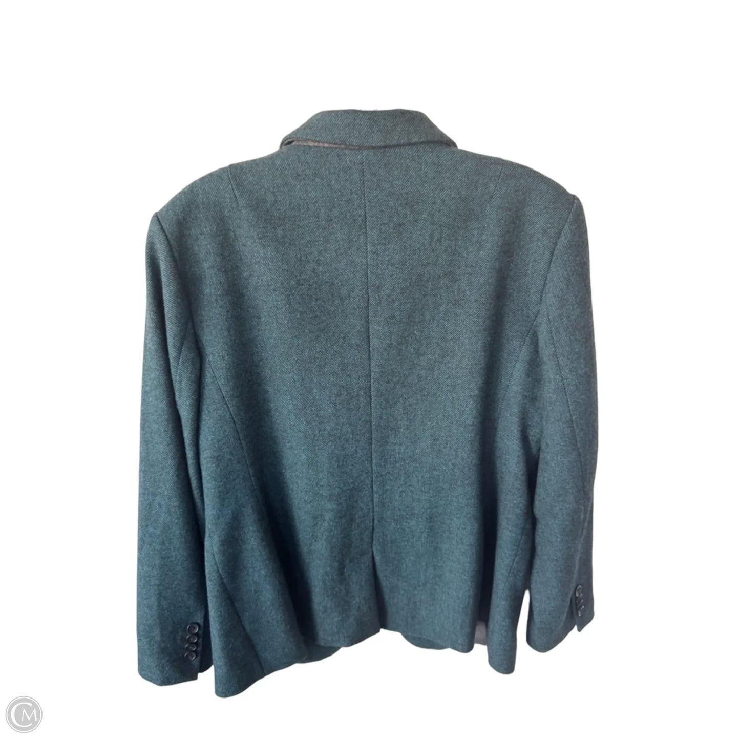 Blazer By Banana Republic In Teal, Size: Lp