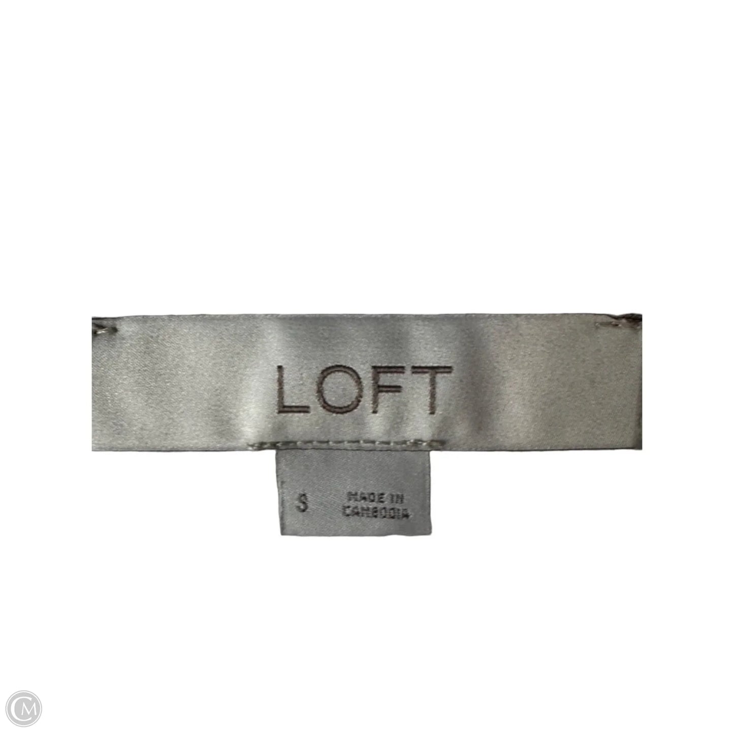 Sweater By Loft In Cream, Size: S