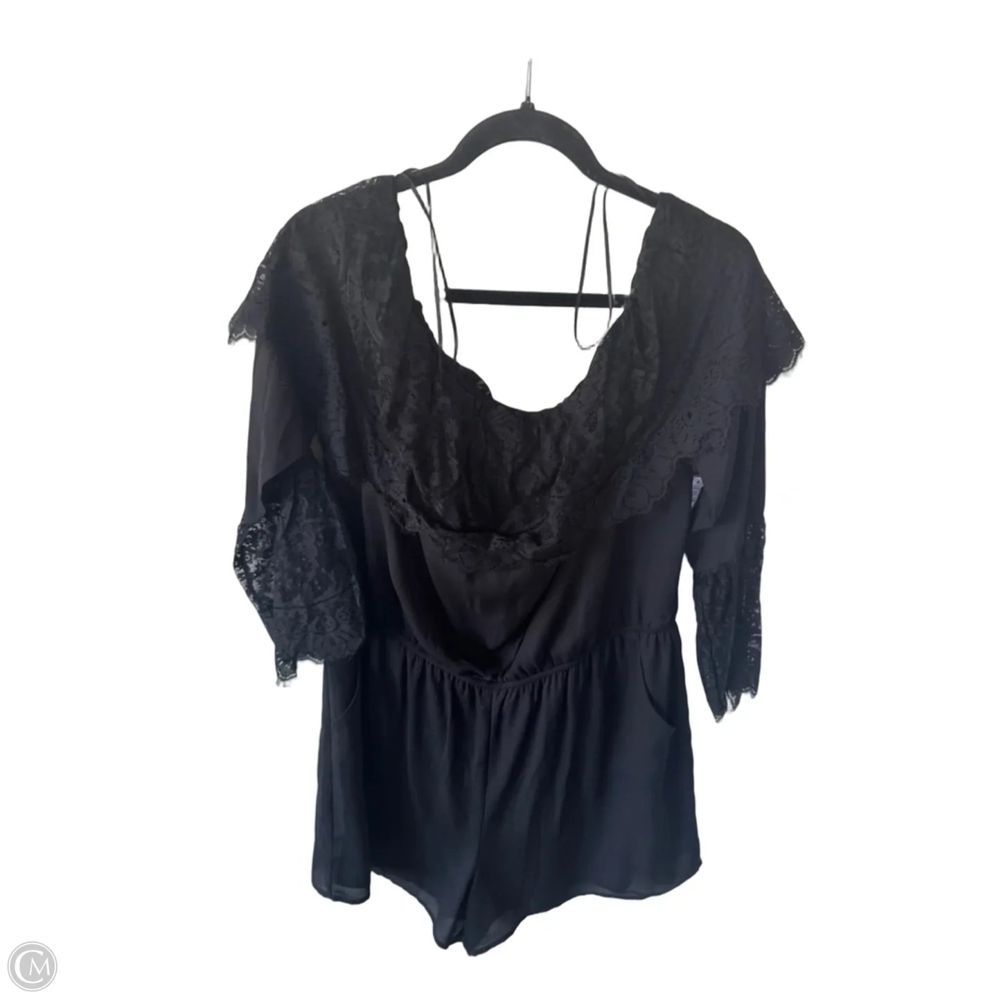 Romper By Thalia Sodi In Black, Size: Xl