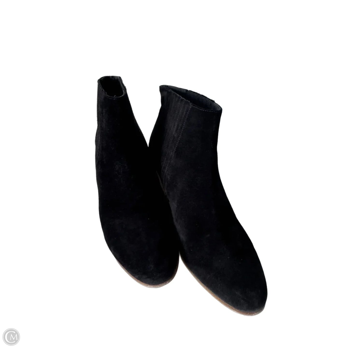 Boots Ankle Heels By Vince In Black, Size: 8