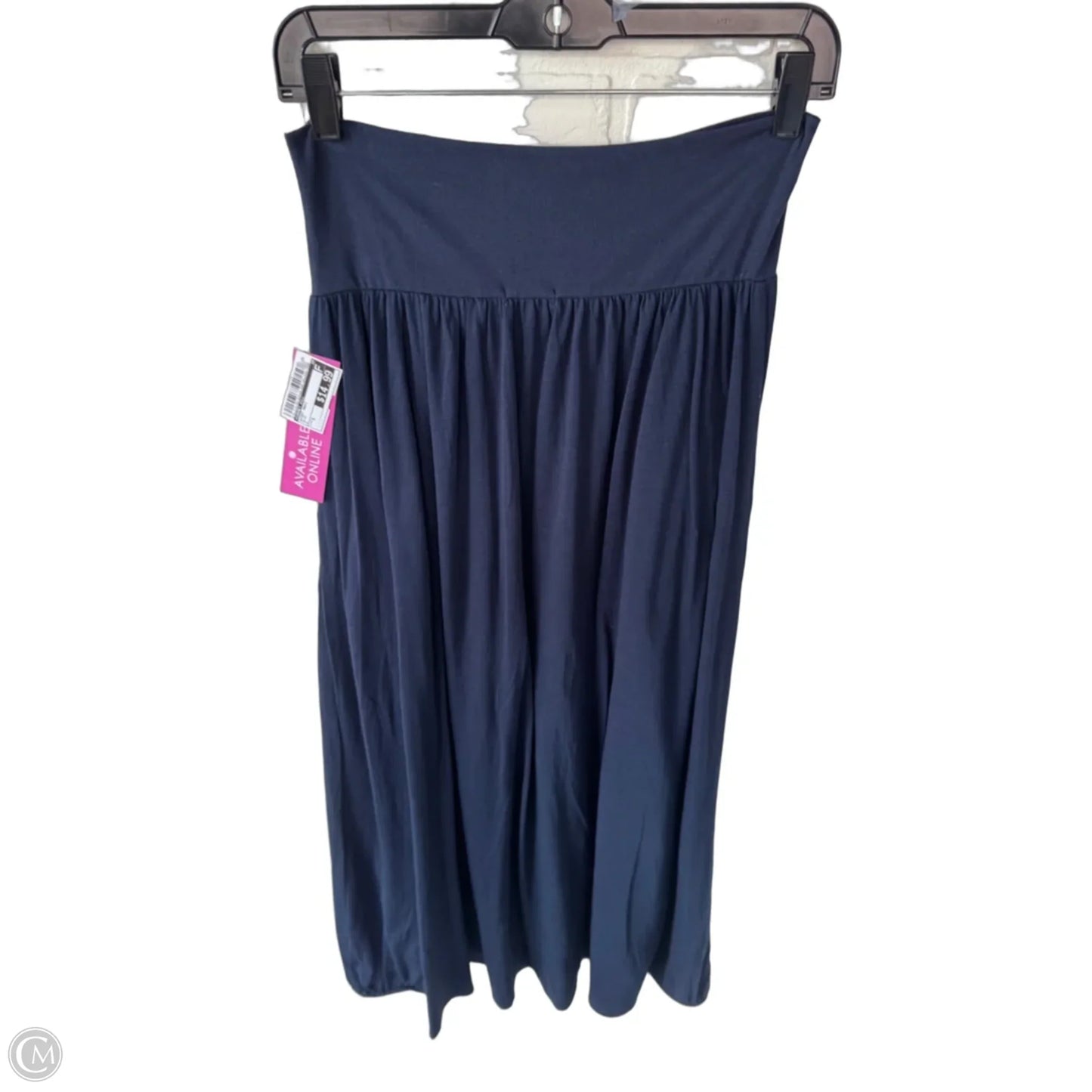 Skirt Maxi By Garnet Hill In Blue, Size: S